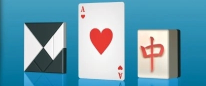 Banner 3 in 1 Solitaire Mahjong and Tangram