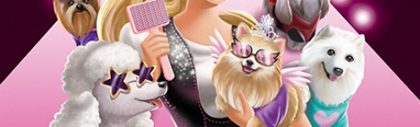 Banner Barbie Hondenshow Puppys