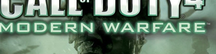 Banner Call of Duty 4 Modern Warfare