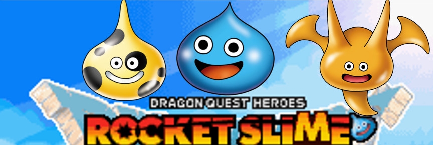 Banner Dragon Quest Heroes Rocket Slime
