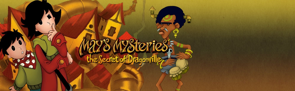 Banner Mays Mysteries The Secret of Dragonville