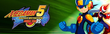Banner Mega Man Battle Network 5 Double Team DS