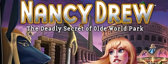 Banner Nancy Drew The Deadly Secret of Olde World Park