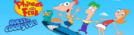 Banner Phineas and Ferb Quest for Cool Stuff