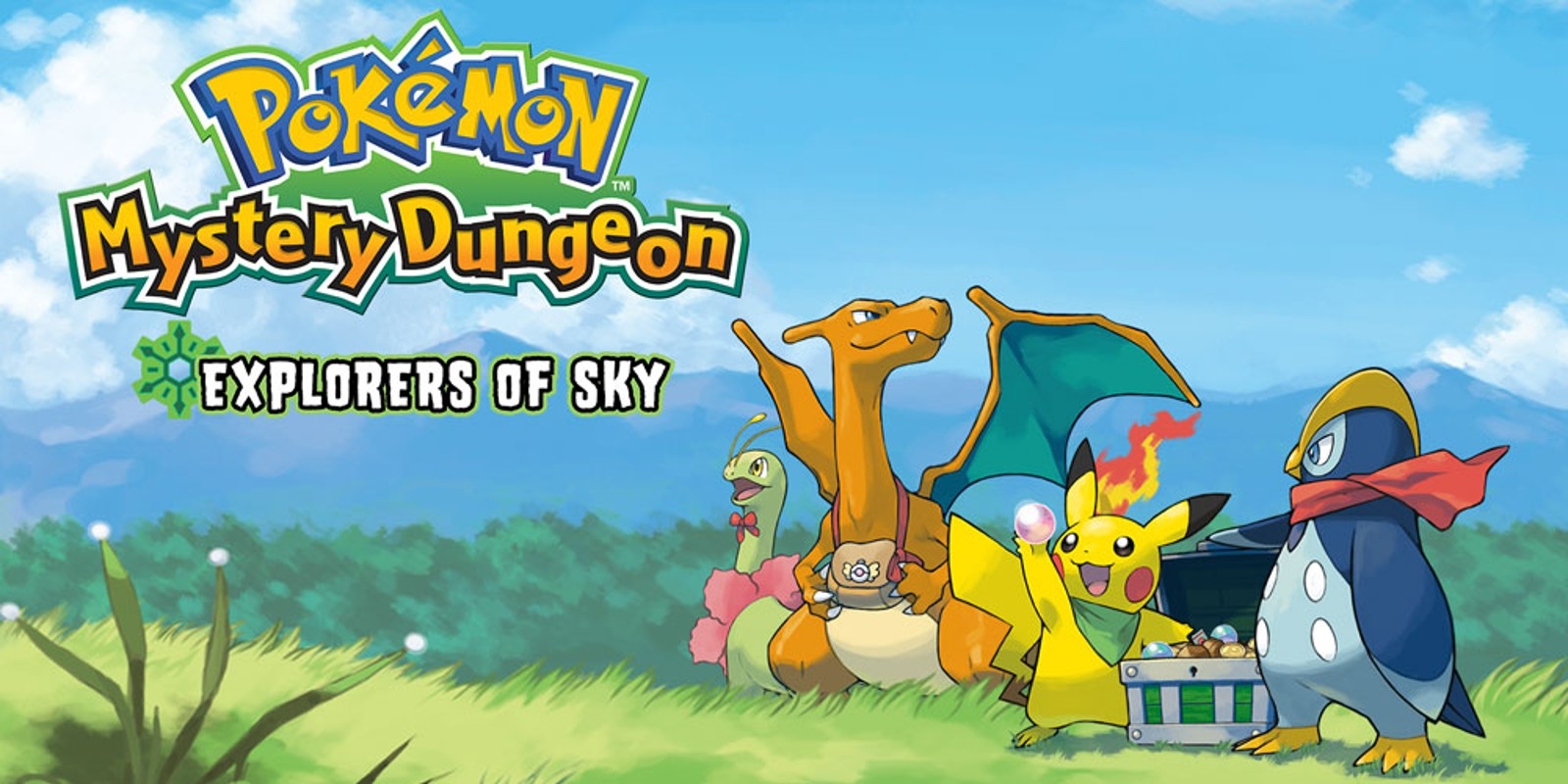 Banner Pokemon Mystery Dungeon Explorers of Sky