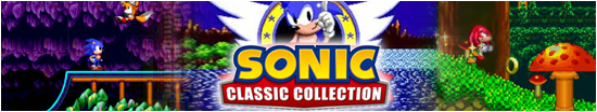 Banner Sonic Classic Collection