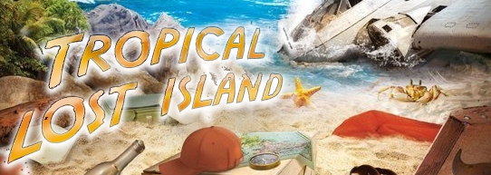 Banner Tropical Lost Island