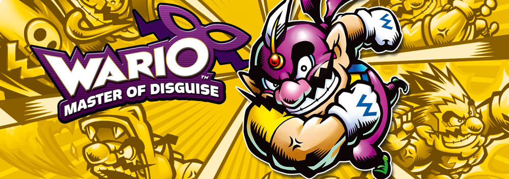 Banner Wario Master of Disguise