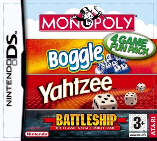 Boxshot Monopoly/Boggle/Yahtzee/Battleship