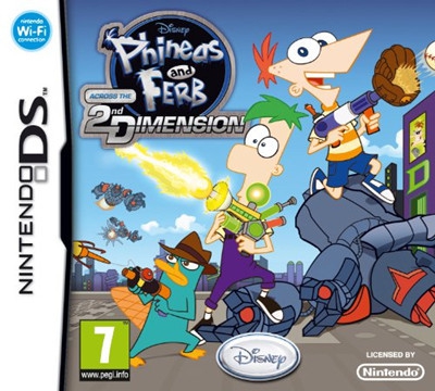 Boxshot Phineas and Ferb: Across the 2nd Dimension