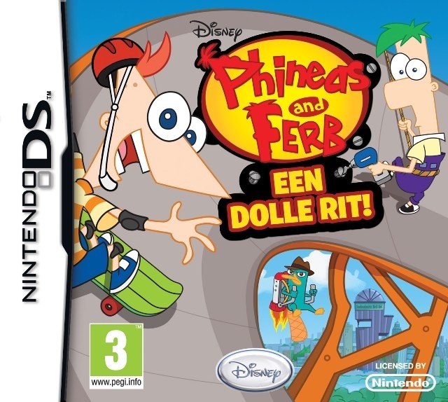 Boxshot Phineas and Ferb: Een Dolle Rit