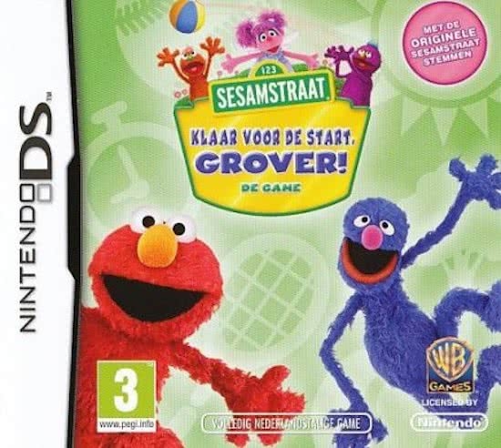 Boxshot Sesamstraat: Klaar Voor de Start, Grover!
