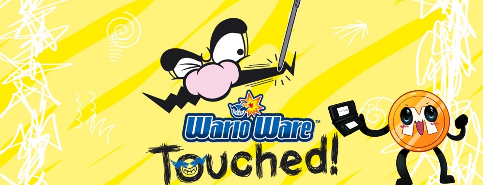 Banner Wario Ware Touched