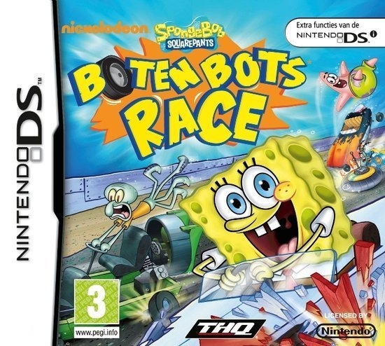 Boxshot SpongeBob SquarePants: Boten Bots Race