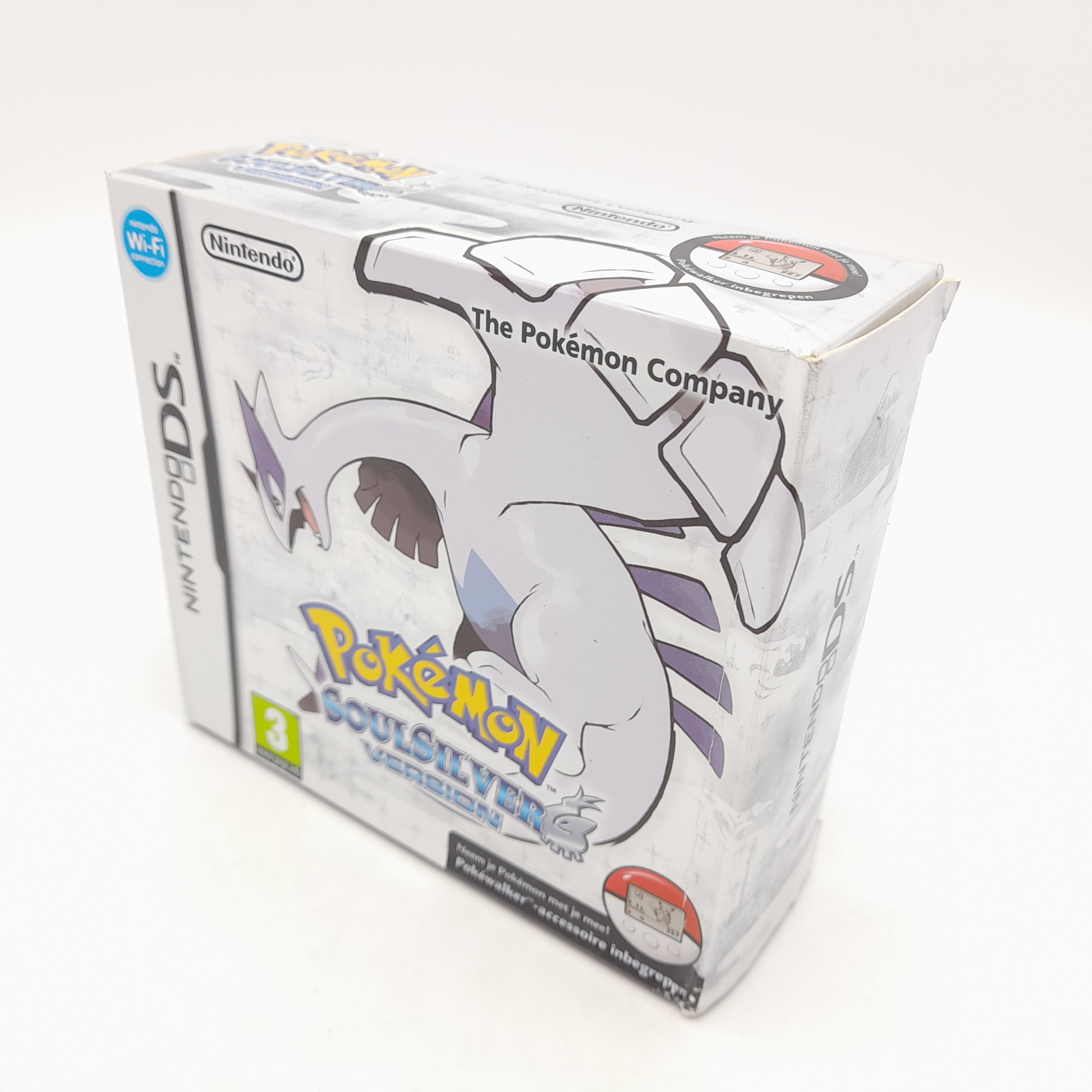 Foto van Pokémon SoulSilver Version & PokéWalker in Doos