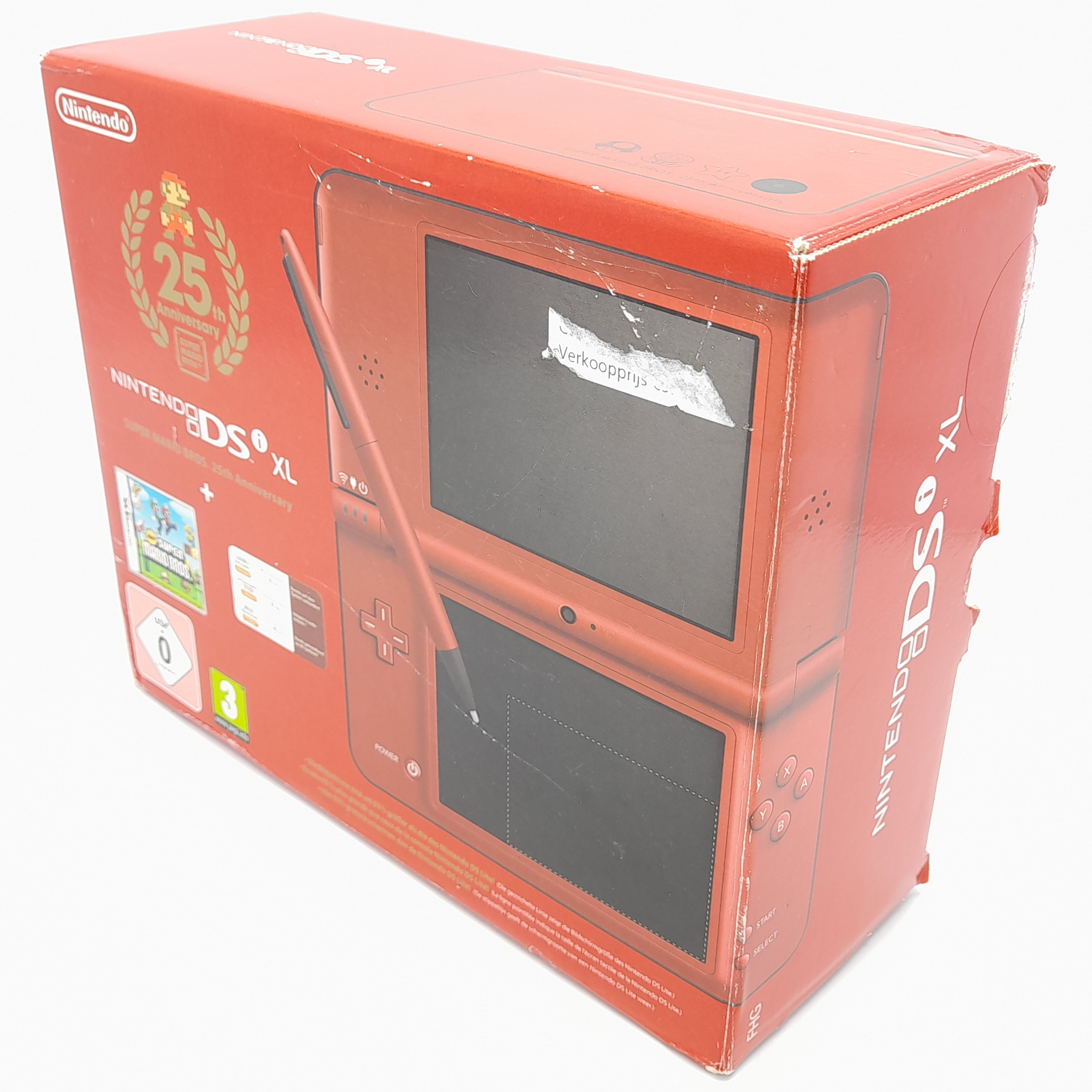 Foto van Nintendo DSi XL Super Mario Bros. 25th Anniversary Edition - Zeer Mooi & in Doos