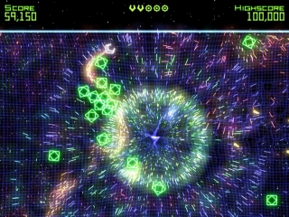 Geometry Wars Galaxies plaatjes