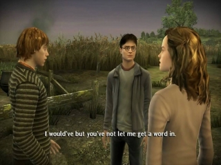 Play as Harry, Ron, or Hermione