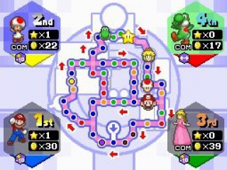 Mario party DS bevat vijf nieuwe speelborden.