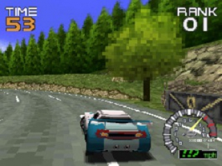 Ridge Racer DS plaatjes